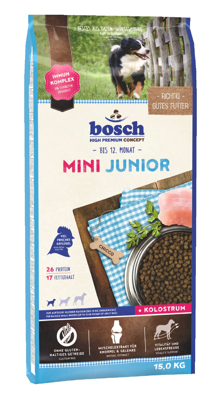 bosch Hunde-Trockenfutter Mini Junior